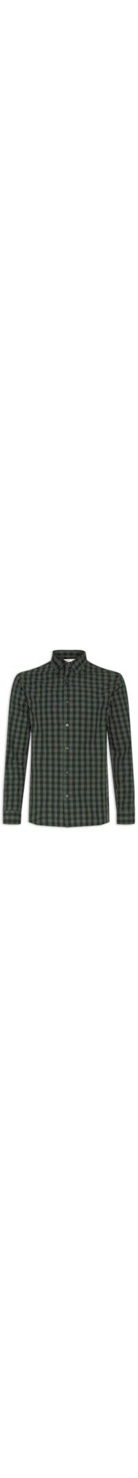 Camisa Masculina Fio Tinto Xadrez - Verde