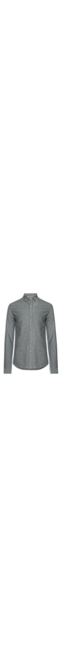 Camisa Masculina Flanela Mescla - Cinza