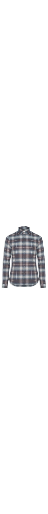 Camisa Masculina Flanela Montreal Xadrez - Azul