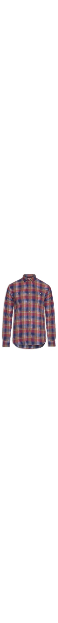 Camisa Masculina Flanela Vancouver - Vermelho
