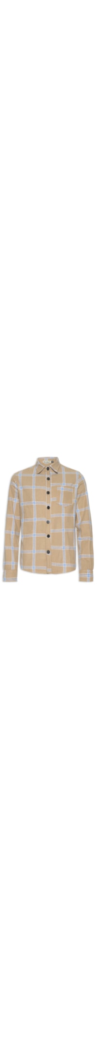 Camisa Masculina Flanelatto - Bege