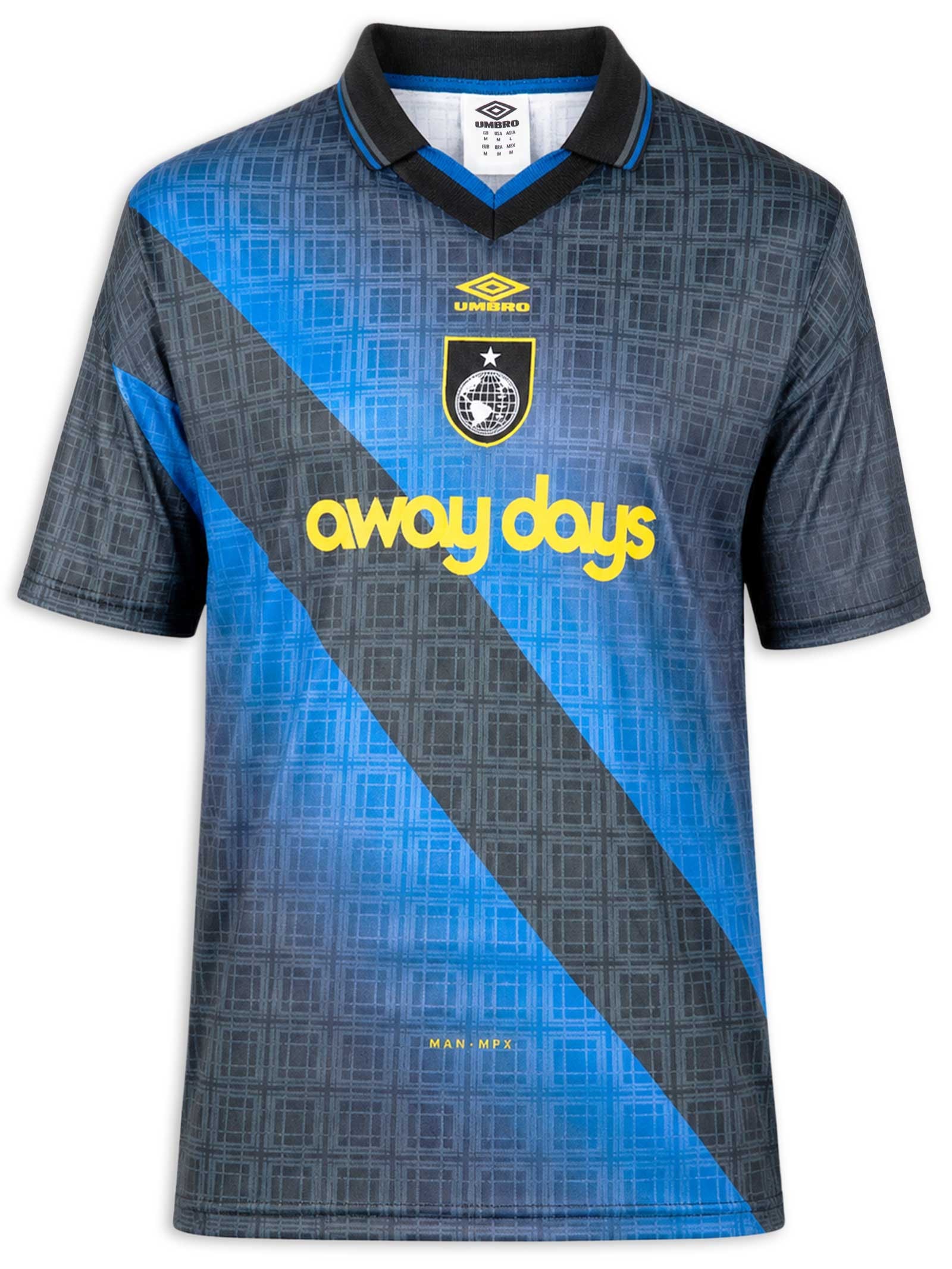Camisa Masculina Football Jersey – Preto Umbro