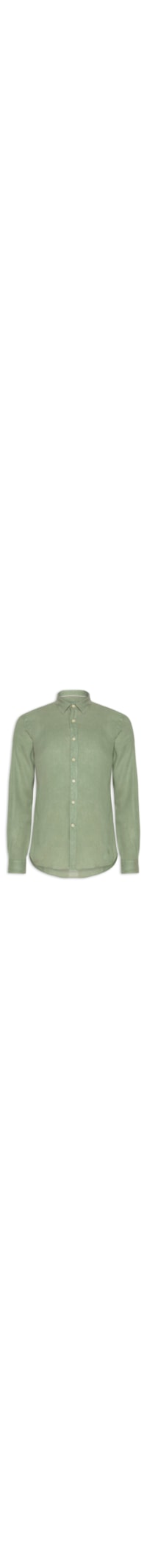 Camisa Masculina Formentera em Linho - Verde
