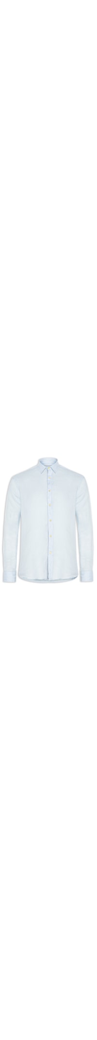 Camisa Masculina Formentera Linho Manga Longa - Azul