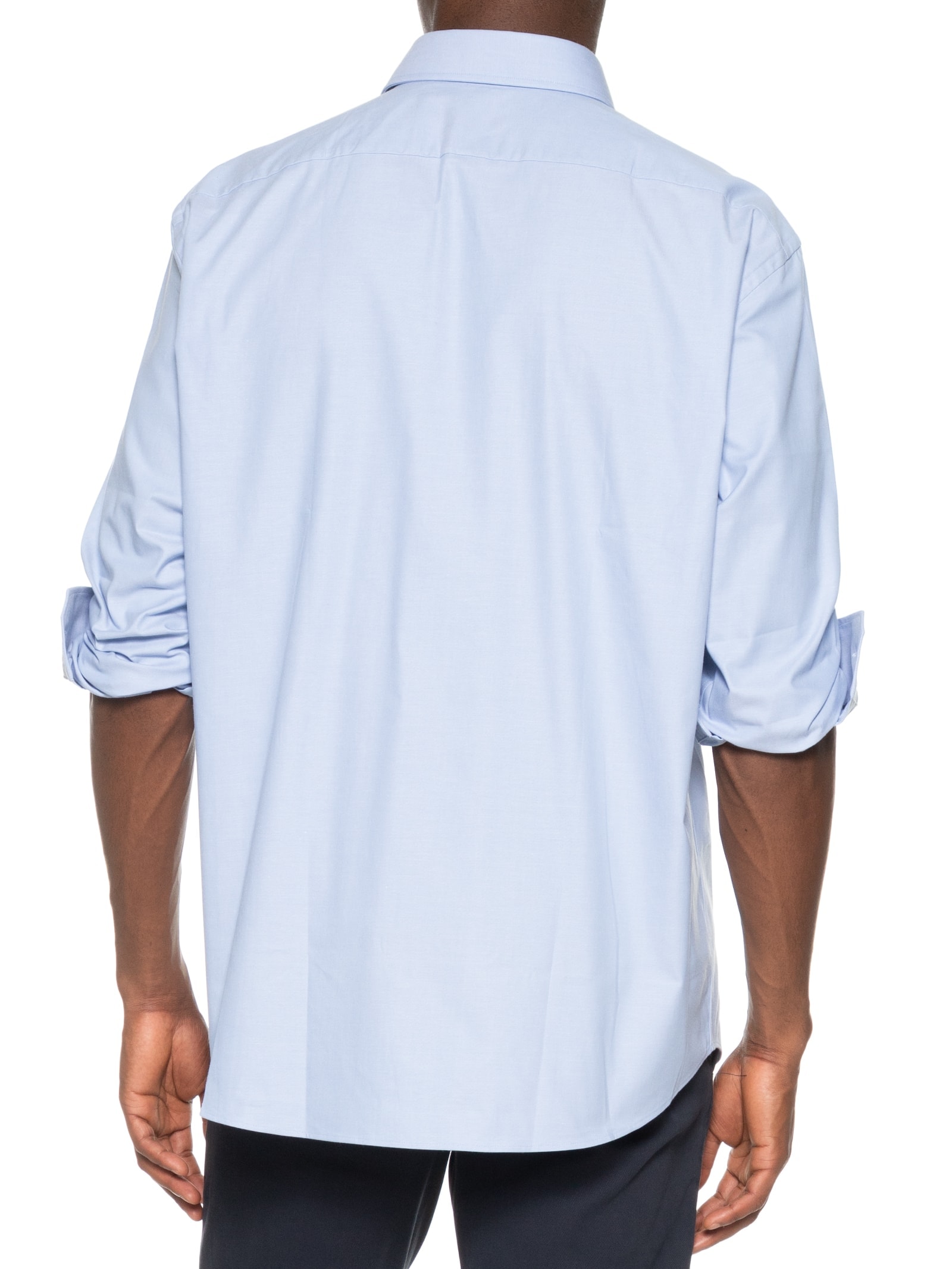 Camisa Masculina H-Joe Kent C1 Azul Boss