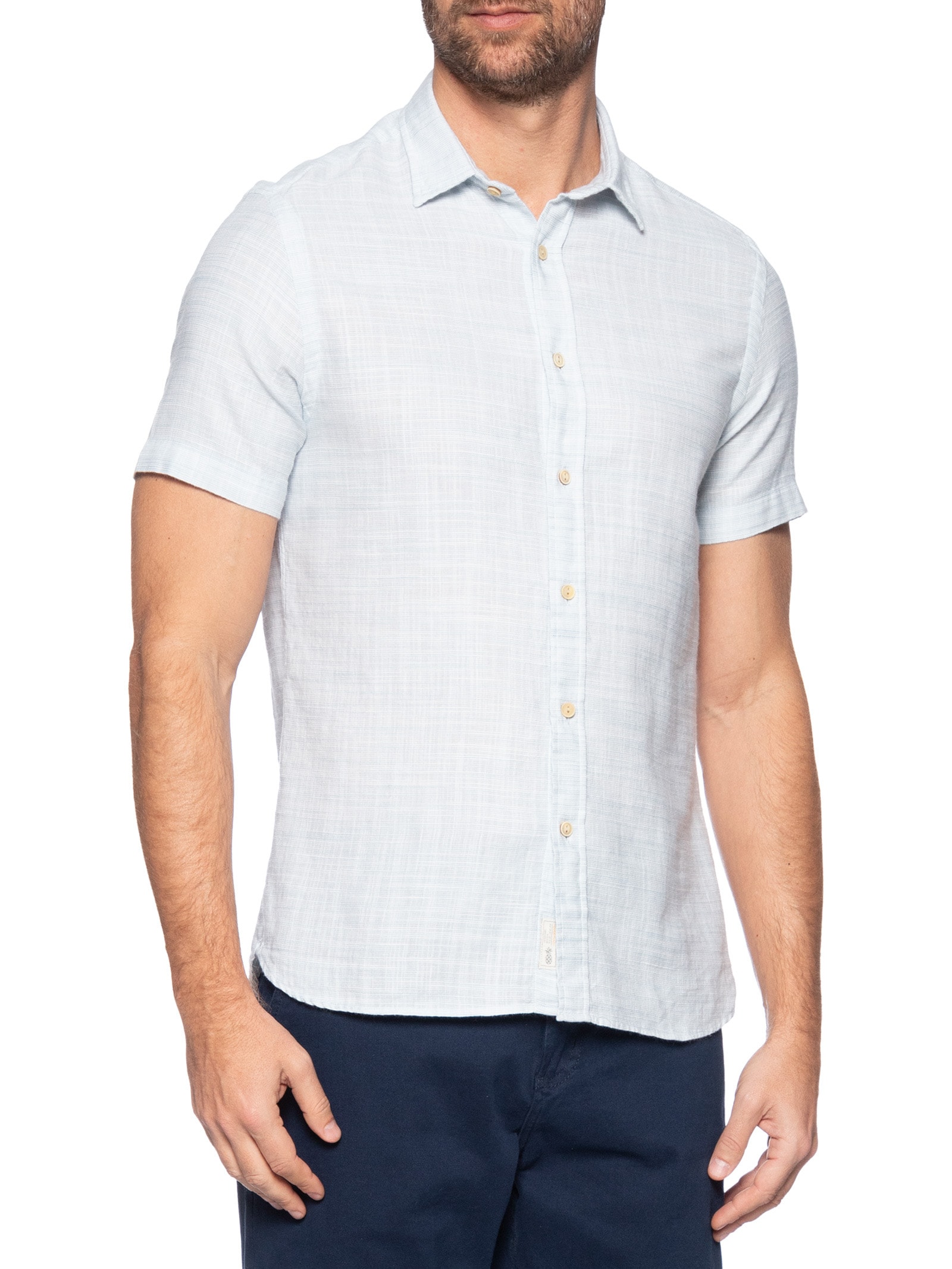 Camisa Masculina Havana Azul  Pineapple