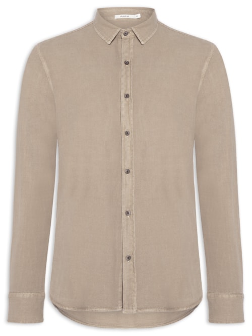 Camisa Masculina Havana II Manga Longa – Bege
