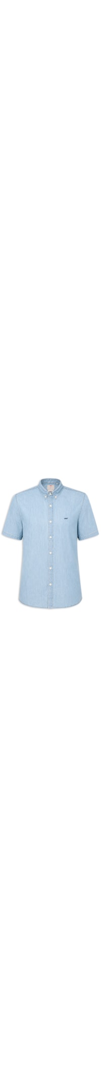 Camisa Masculina Jeans Authentic Button Down - Azul