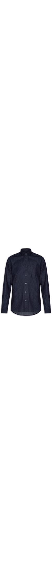 Camisa Masculina Jeans - Azul