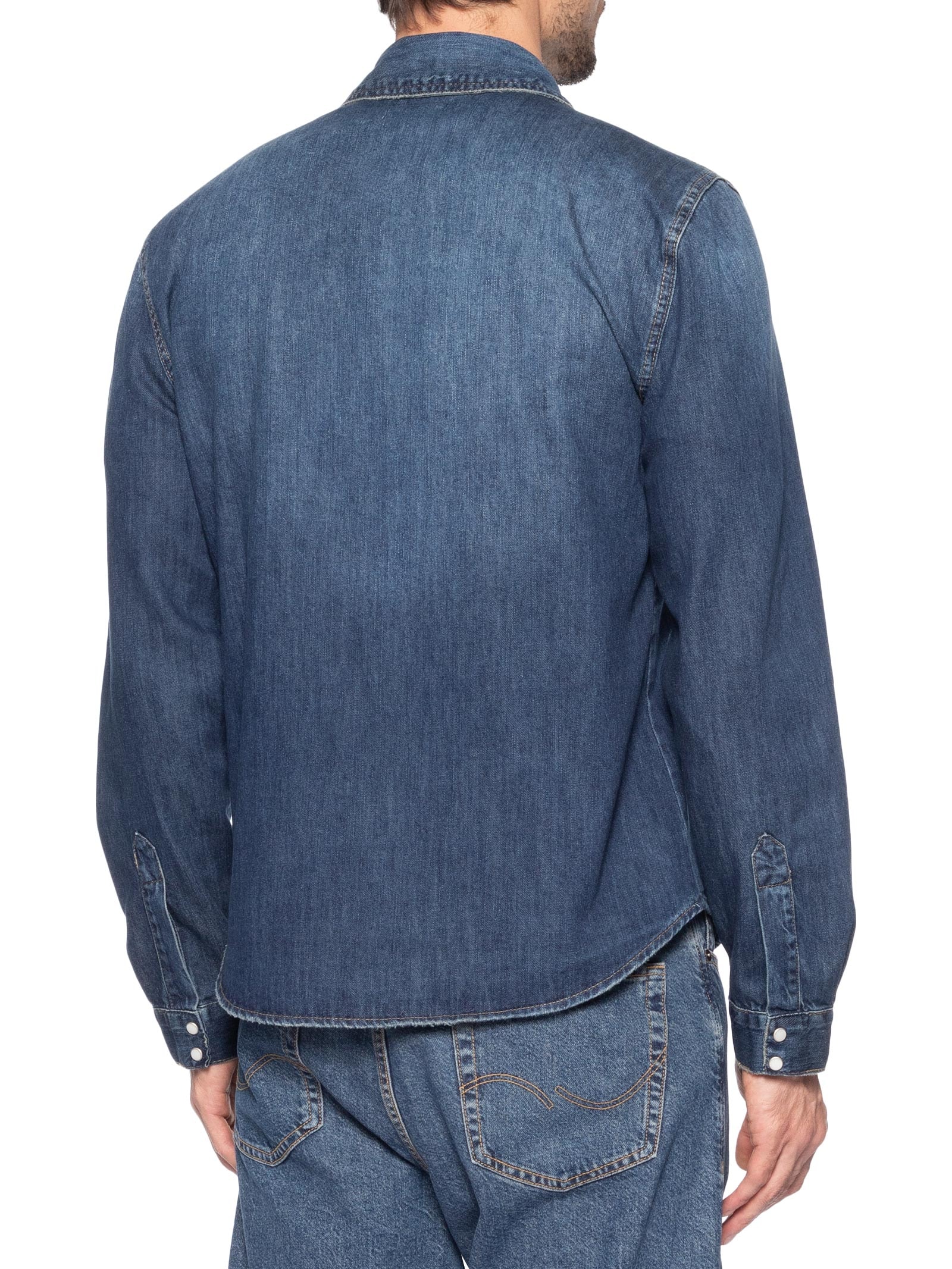 Camisa Masculina Jeans – Azul Calvin Klein Jeans