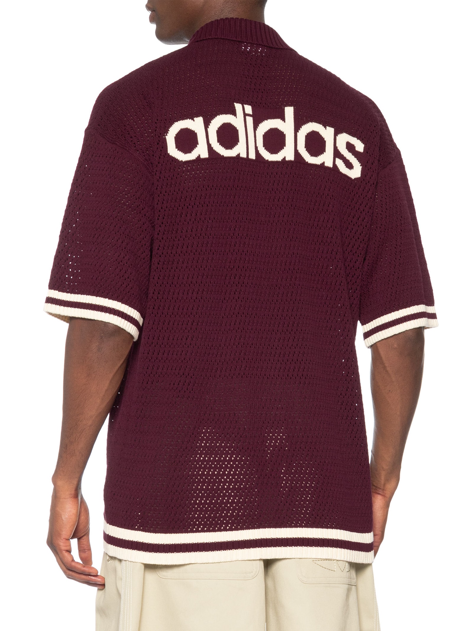 Camisa Masculina Jersey Crocket Sports Vermelho Adidas Originals