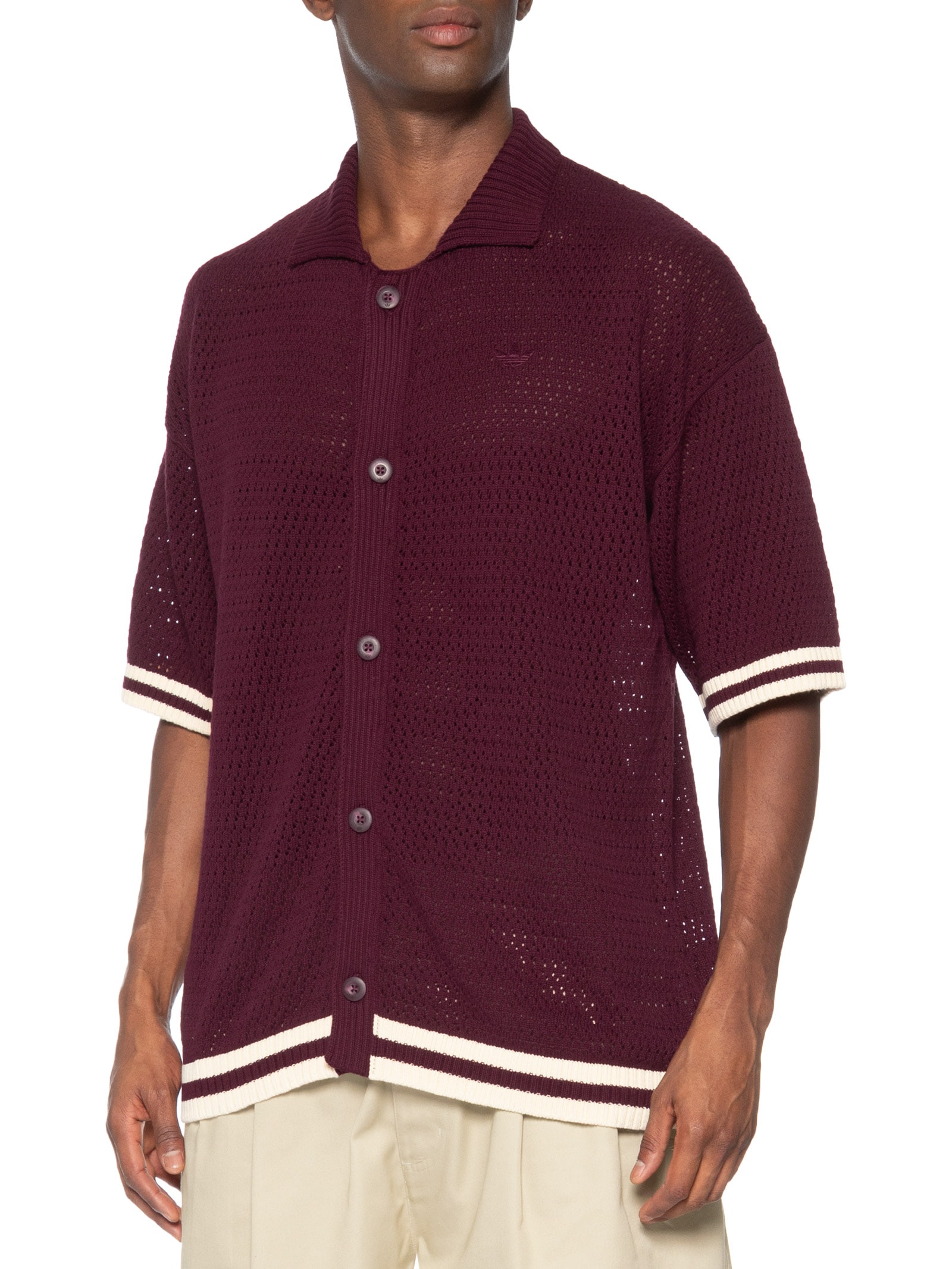 Camisa Masculina Jersey Crocket Sports Vermelho Adidas Originals