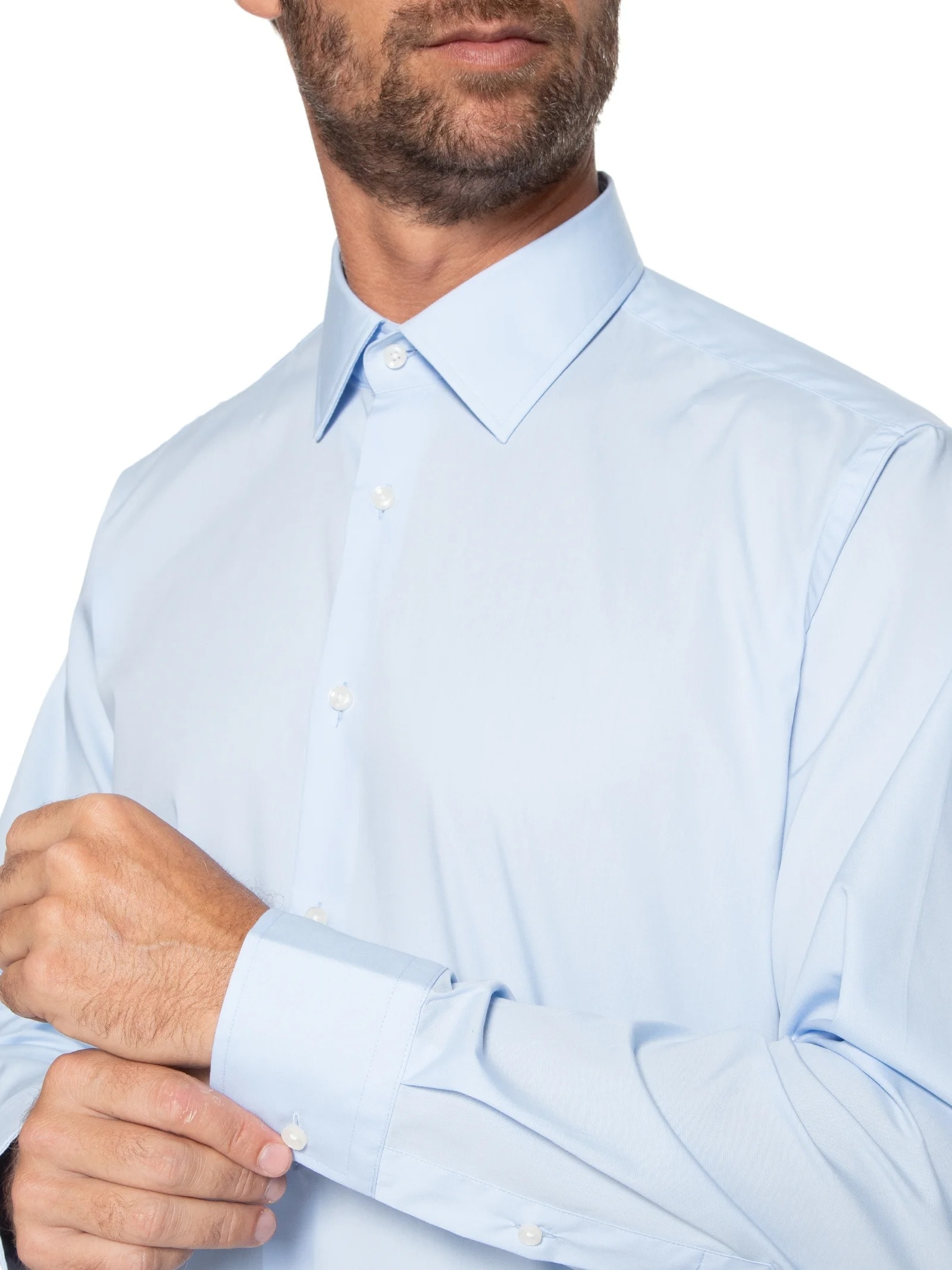 Camisa Masculina Joe Kent Azul Boss