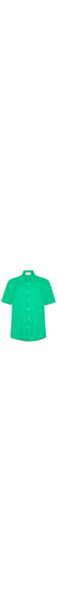 Camisa Masculina Linho Básica - Verde