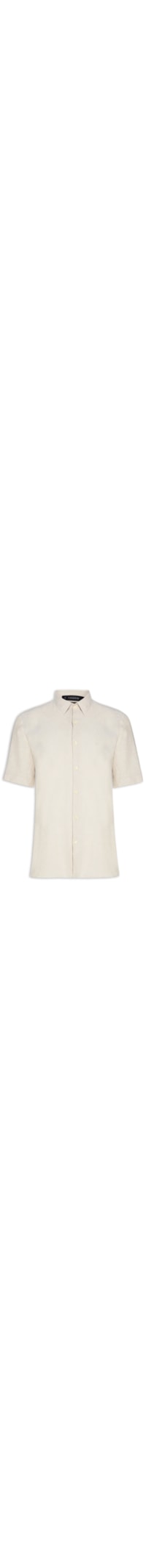 Camisa Masculina Linho - Bege