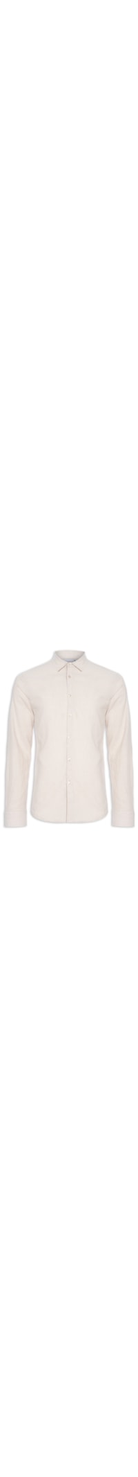 Camisa Masculina Linho Manga Longa - Bege