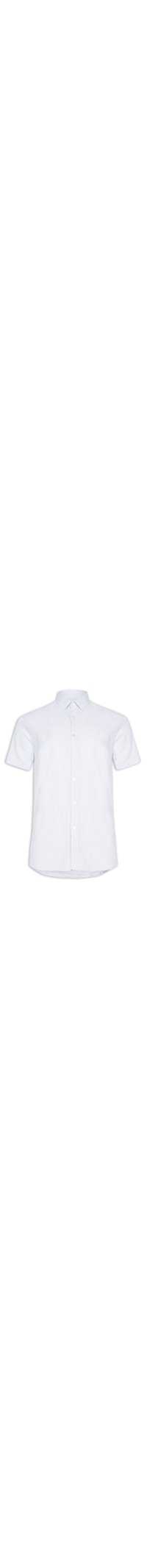 Camisa Masculina Linho Relax - Azul