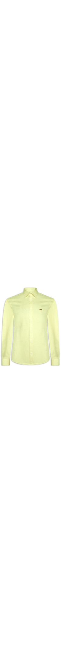 Camisa Masculina Linho St Barths - Amarelo