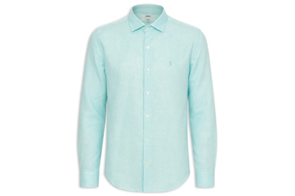 Camisa Masculina Linho – Verde