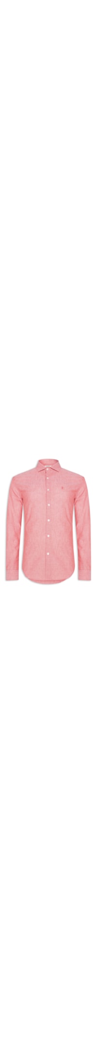 Camisa Masculina Linho – Vermelho