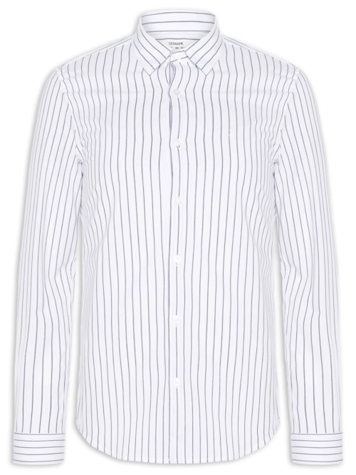 Camisa Masculina Listrada Fantasy Regular Fit – Azul