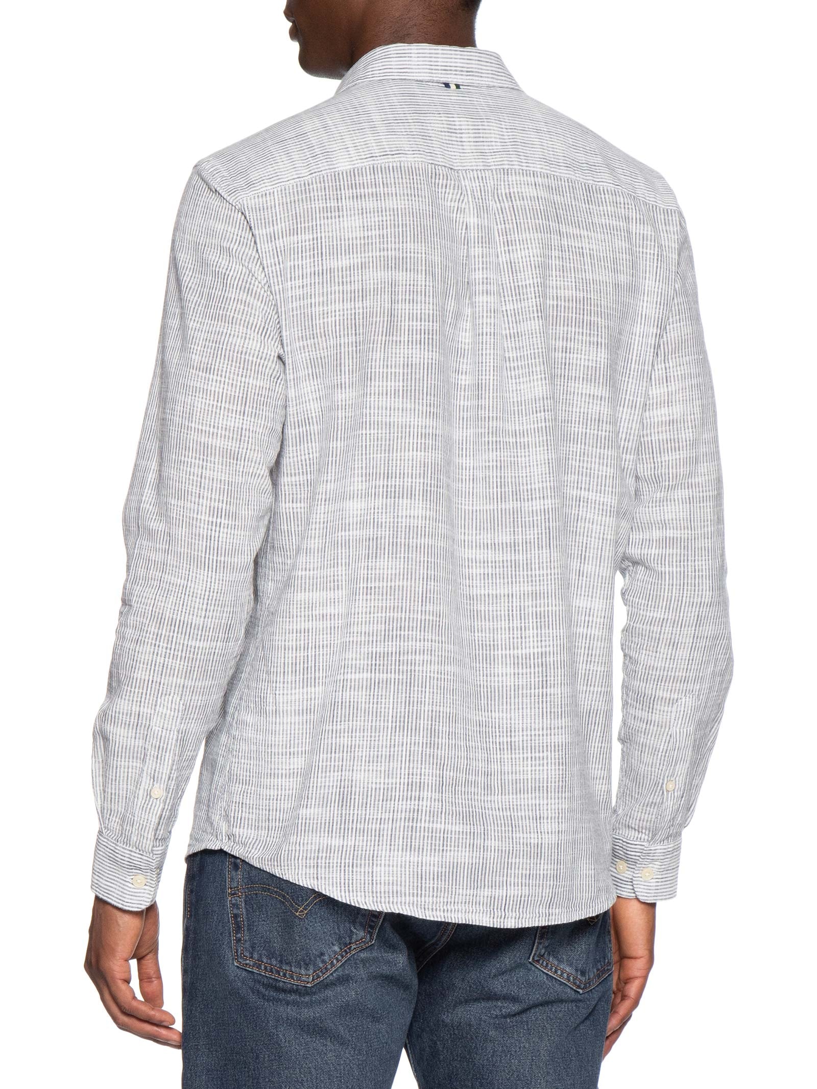 Camisa Masculina Listrada Regatta Azul Reserva