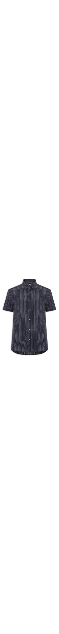 Camisa Masculina Listras - Azul