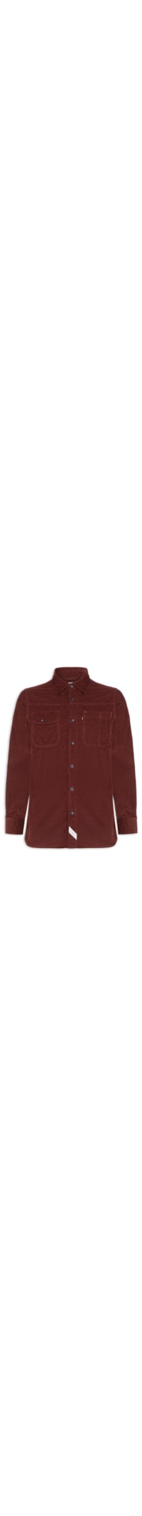 Camisa Masculina Ls Auburn Worker - Vinho