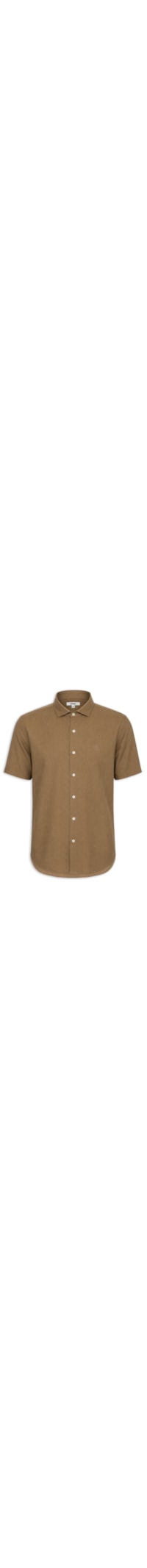 Camisa Masculina Lyocell Stoned – Marrom