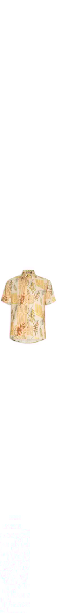 Camisa Masculina Maiorca Estampada - Bege