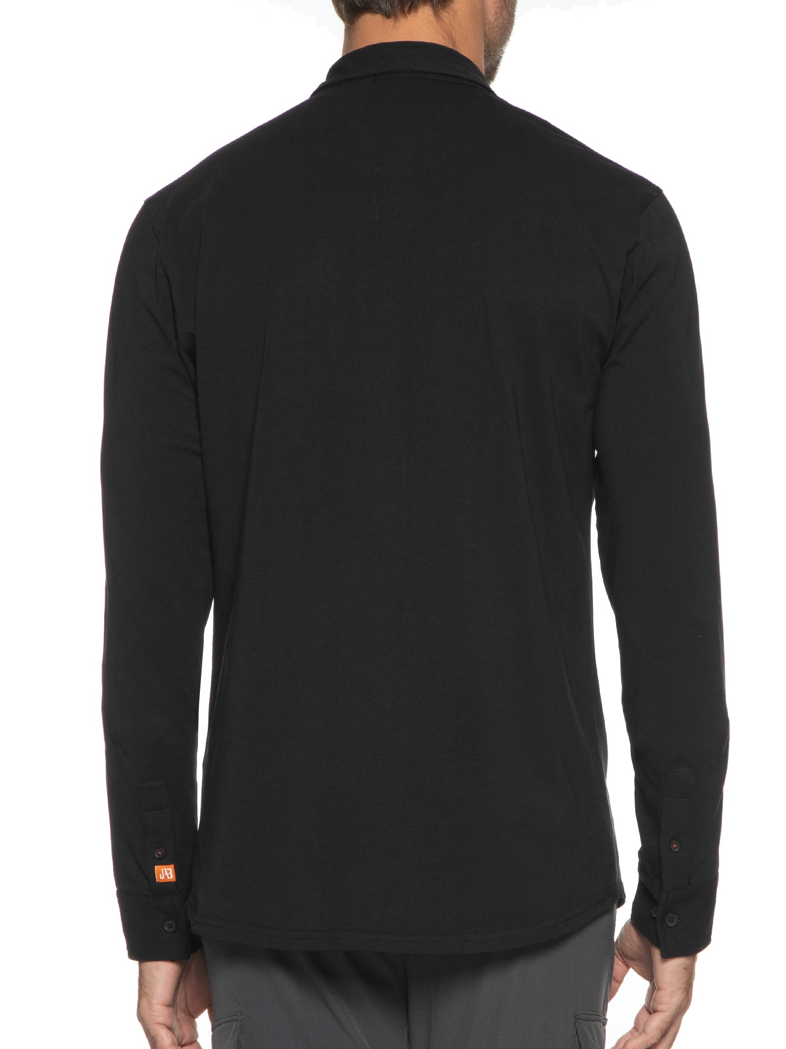 Camisa Masculina Malha Just Stretch Preto Jab