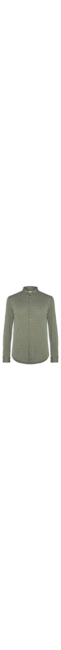 Camisa Masculina Malha Relevo – Verde