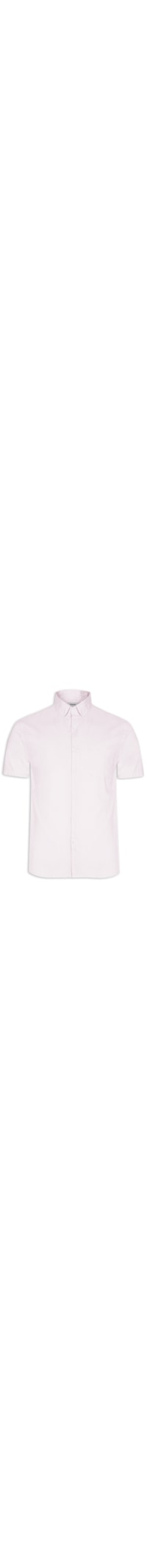 Camisa Masculina Manga Curta Básica - Rosa