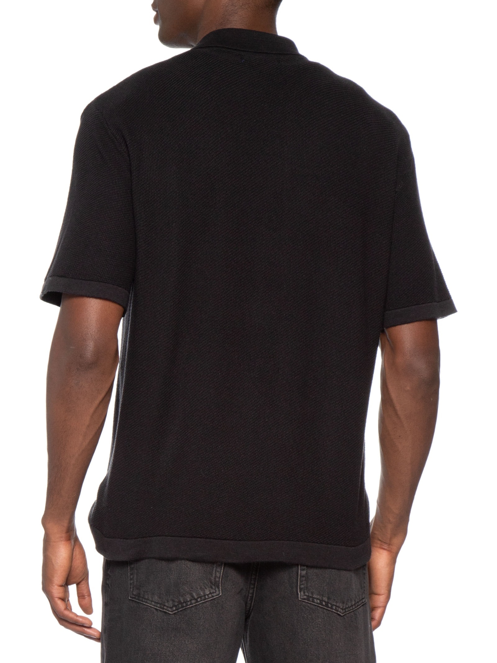 Camisa Masculina Manga Curta Box Fit Knit Verde Cotton On