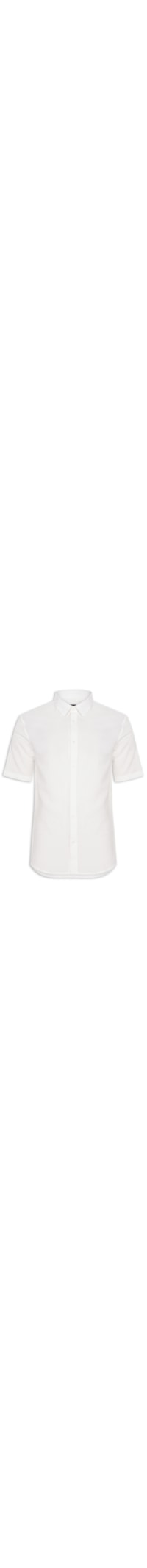 Camisa Masculina Manga Curta - Branco