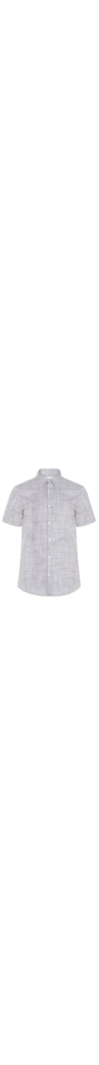 Camisa Masculina Manga Curta Búzios New - Cinza