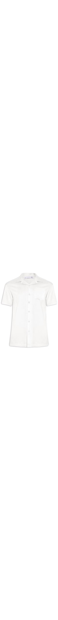 Camisa Masculina Manga Curta - Off White