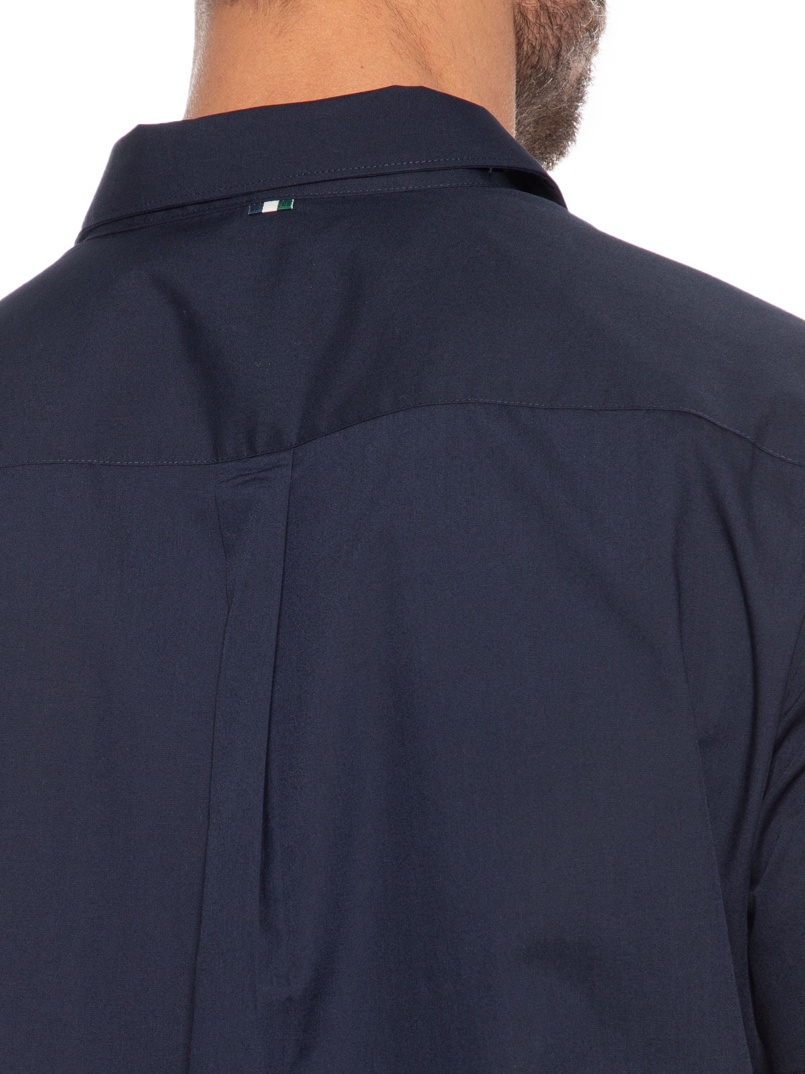 Camisa Masculina Manga Curta Prado Azul Reserva