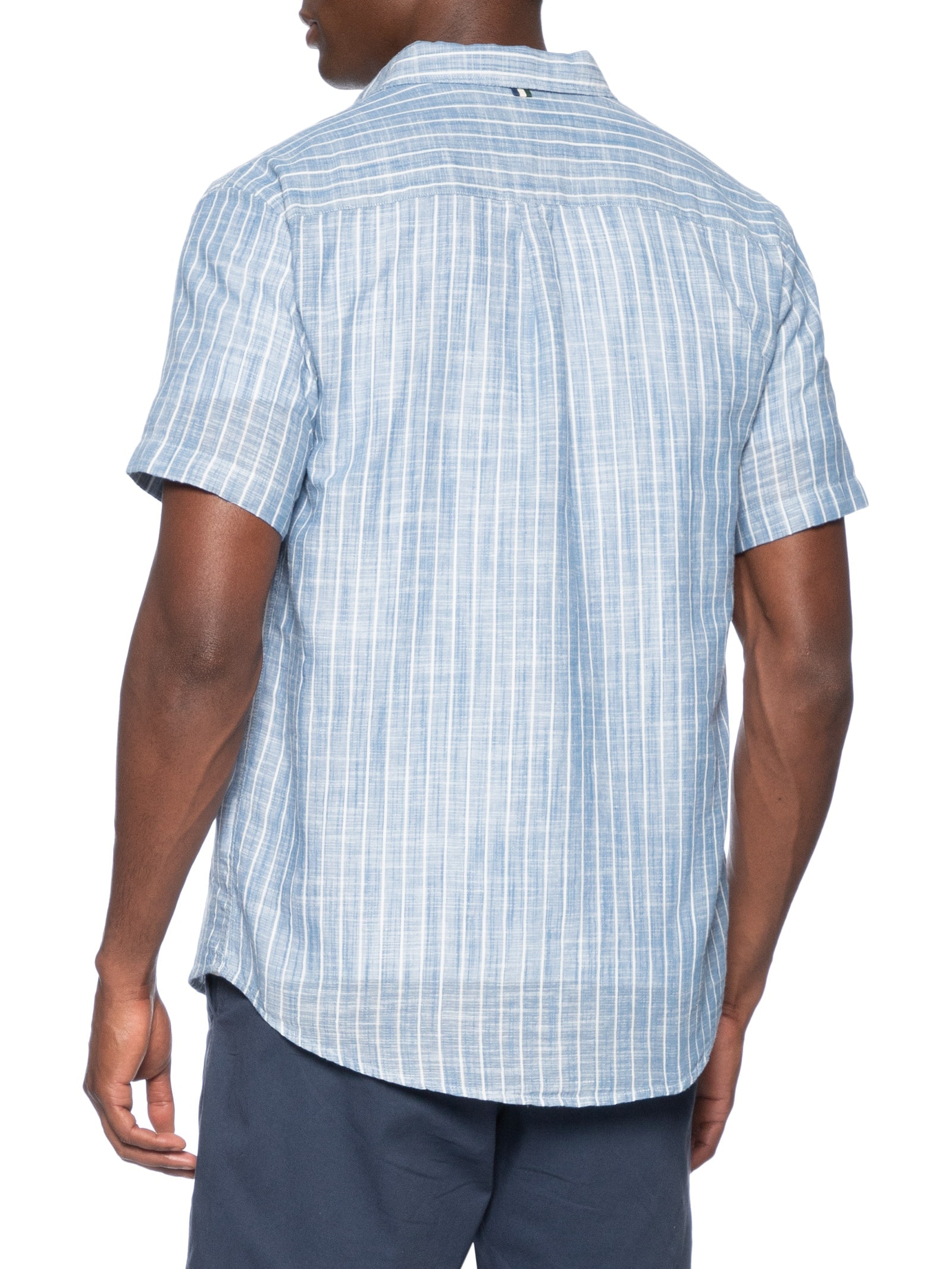 Camisa Masculina Manga Curta Sun Azul Reserva