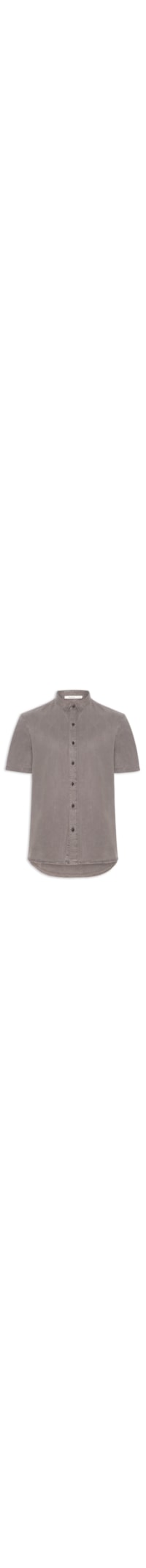 Camisa Masculina Manga Curta Uyuni - Cinza