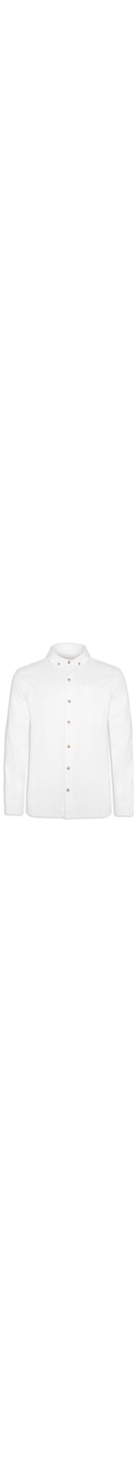 Camisa Masculina Manga Longa - Branco