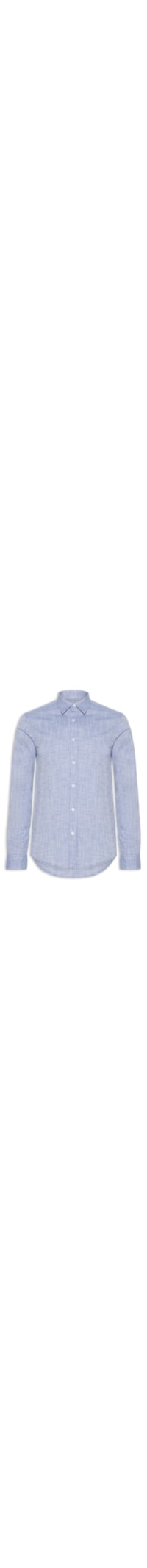 Camisa Masculina Manga Longa Buzios New - Azul