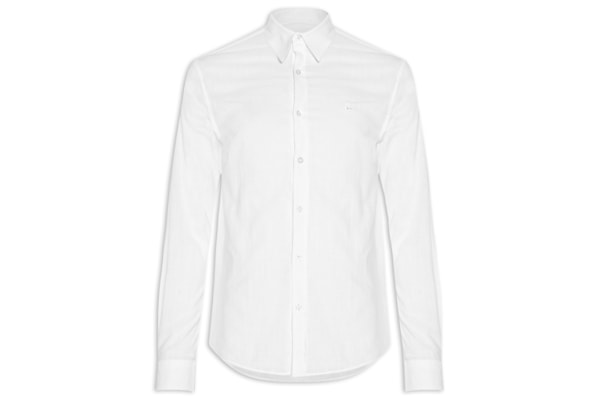 Camisa Masculina Manga Longa Buzios New - Branco