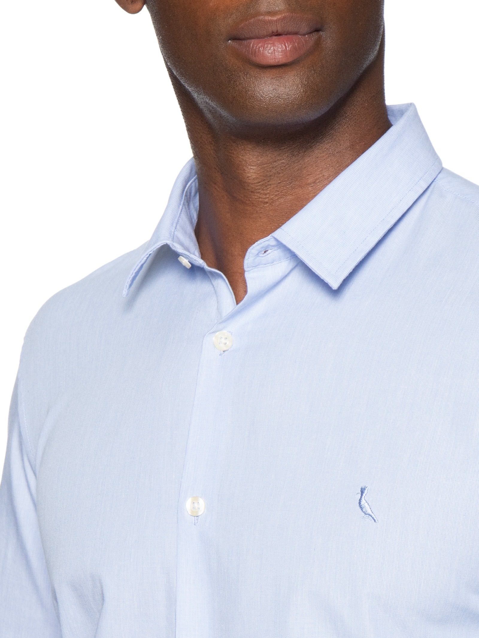 Camisa Masculina Manga Longa Cerrado Azul Reserva