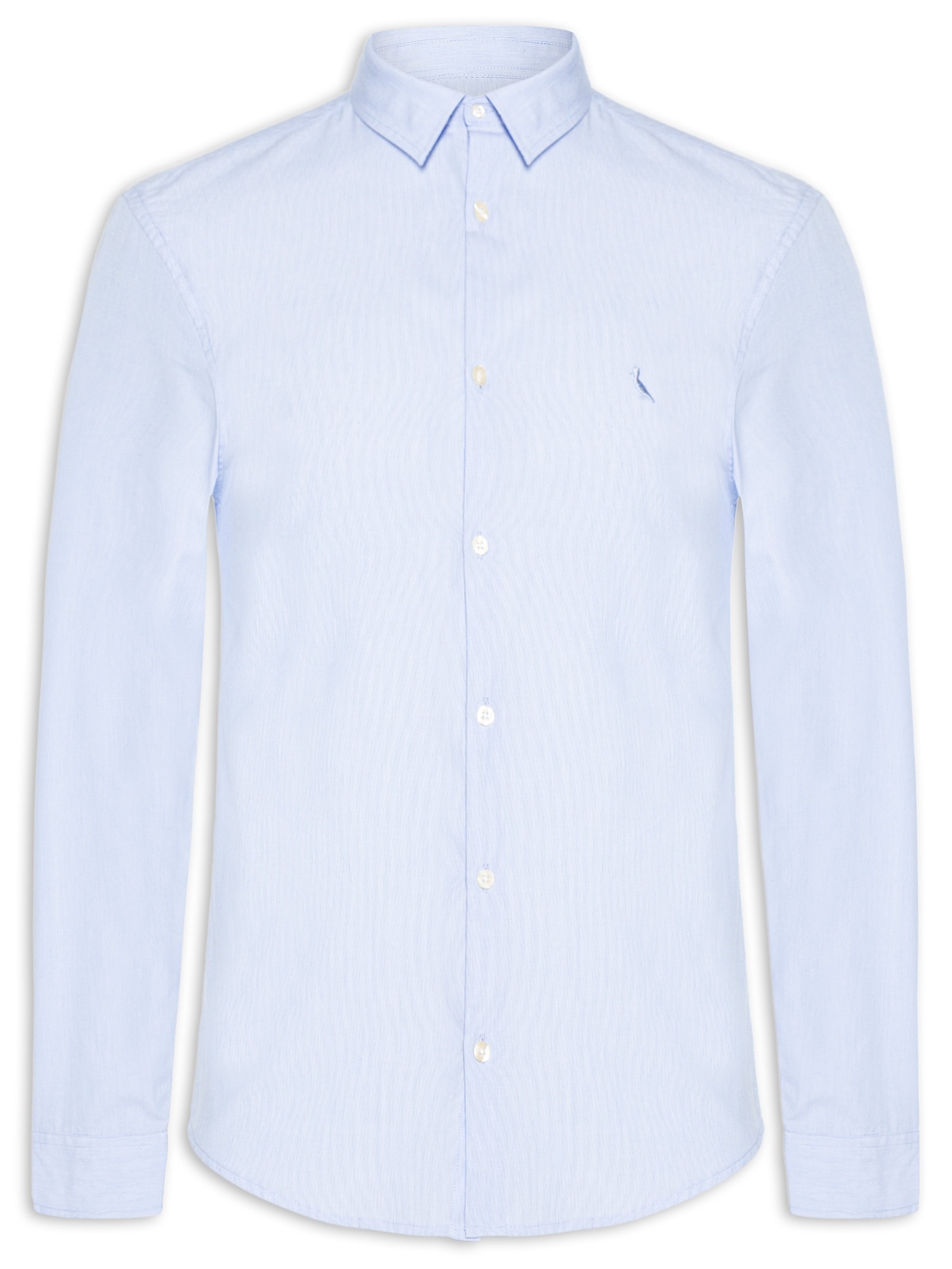 Camisa Masculina Manga Longa Cerrado Azul Reserva