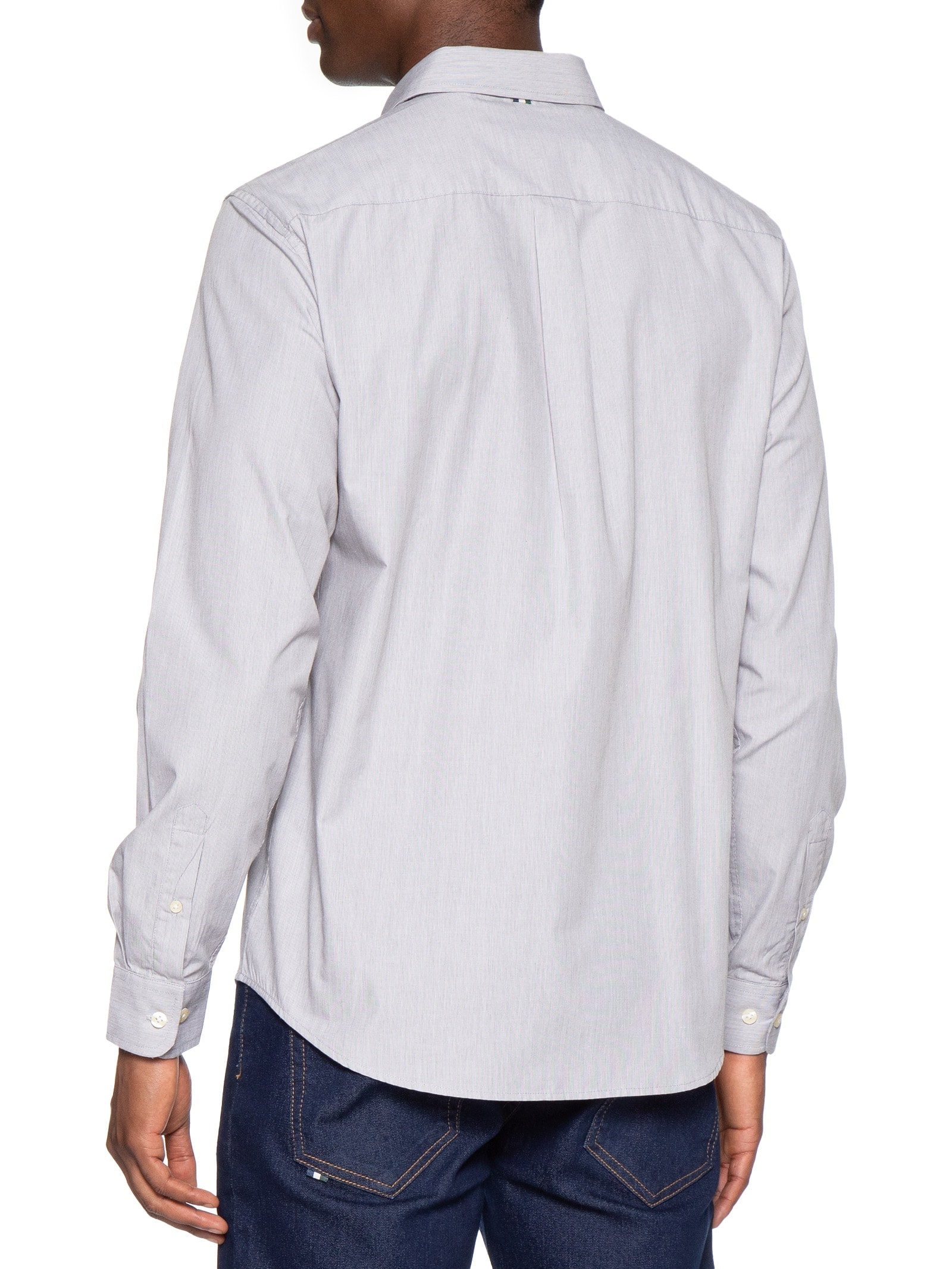 Camisa Masculina Manga Longa Cerrado Cinza Reserva
