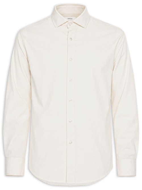 Camisa Masculina Manga Longa Chino – Off White