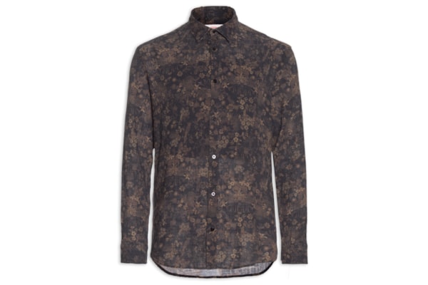 Camisa Masculina Manga Longa Ciclo Golden - Preto