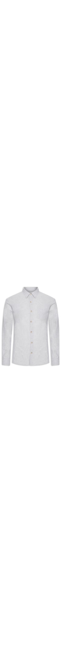 Camisa Masculina Manga Longa - Cinza