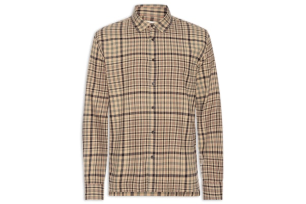 Camisa Masculina Manga Longa Cotton Vintage Wood - Verde